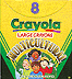 Crayola Multicultural Crayons, Large Size