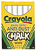 Crayola Anti-Dust Chalkboard Chalk, White