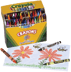 Crayola Regular Size Crayons, 64 crayons, all colors including gold & silver in a hinged-top box