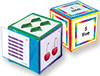 Beginning Math Roll & Learn Pocket Cubes