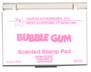 Scented Stamp Pad, Bubble Gum/Pink Stamp Pad Only