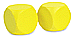Blank Foam Cubes, Set of 2
