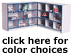 Creative Colors® Hinged Storage Unit with Hasp, Preschool, 96" x 15 1/2" x 29 1/2"